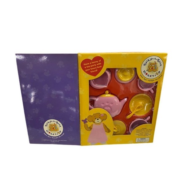 Build-A-Bear Let's Have A Tea Party! Book & Tea set! BRAND NEW! - Picture 3 of 3